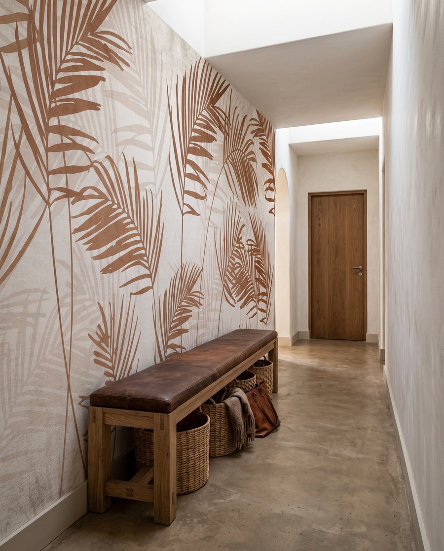 Palmes cuivrées — intérieur 5