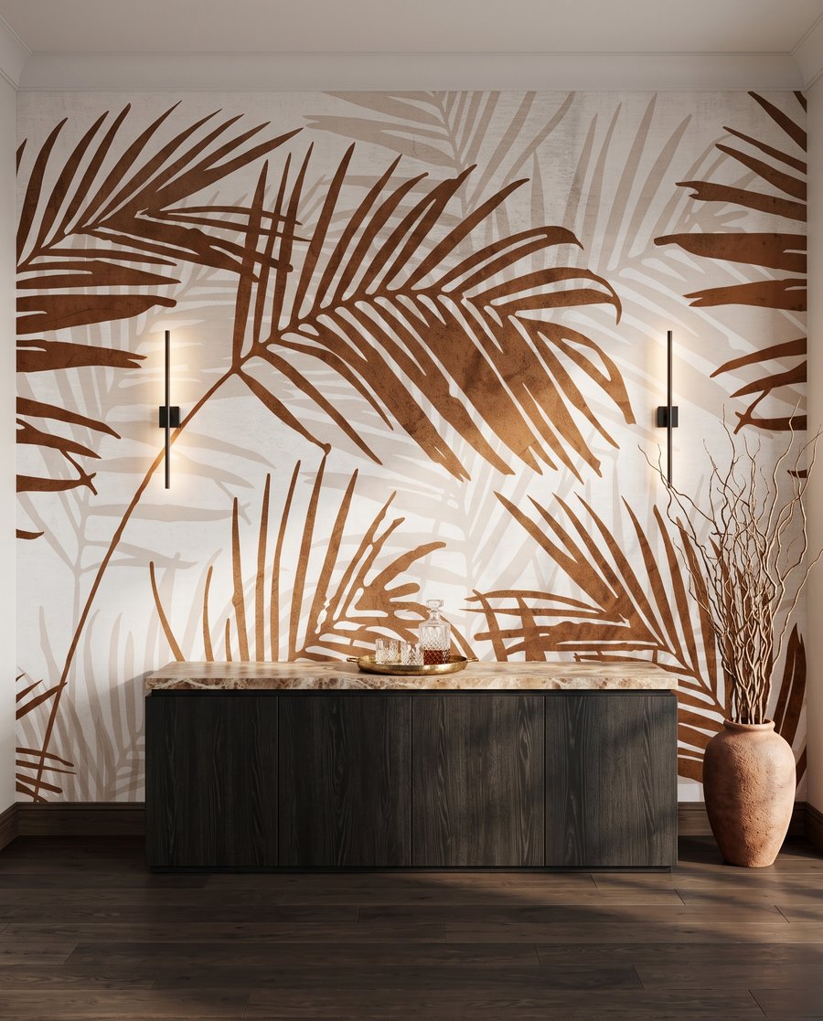 Palmes cuivrées — intérieur 7