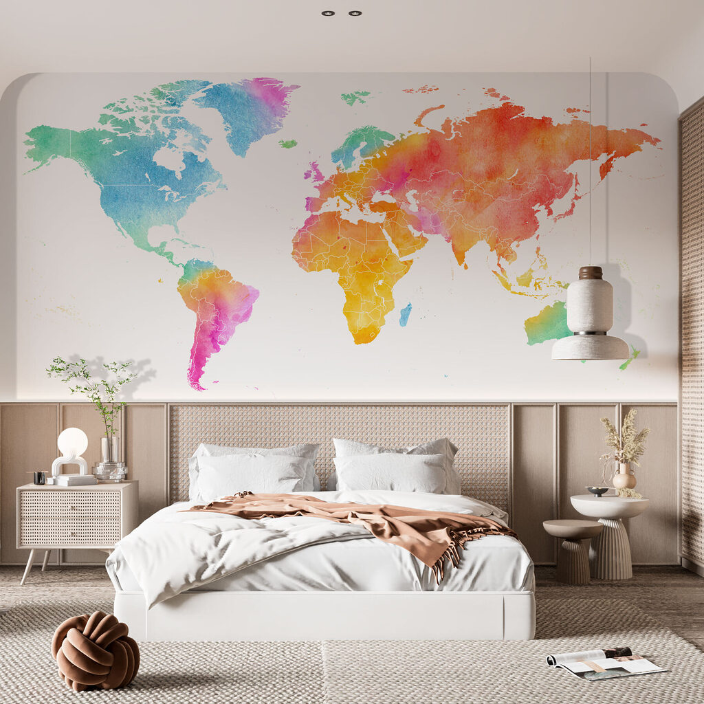 Monde aux couleurs fondues — intérieur 2