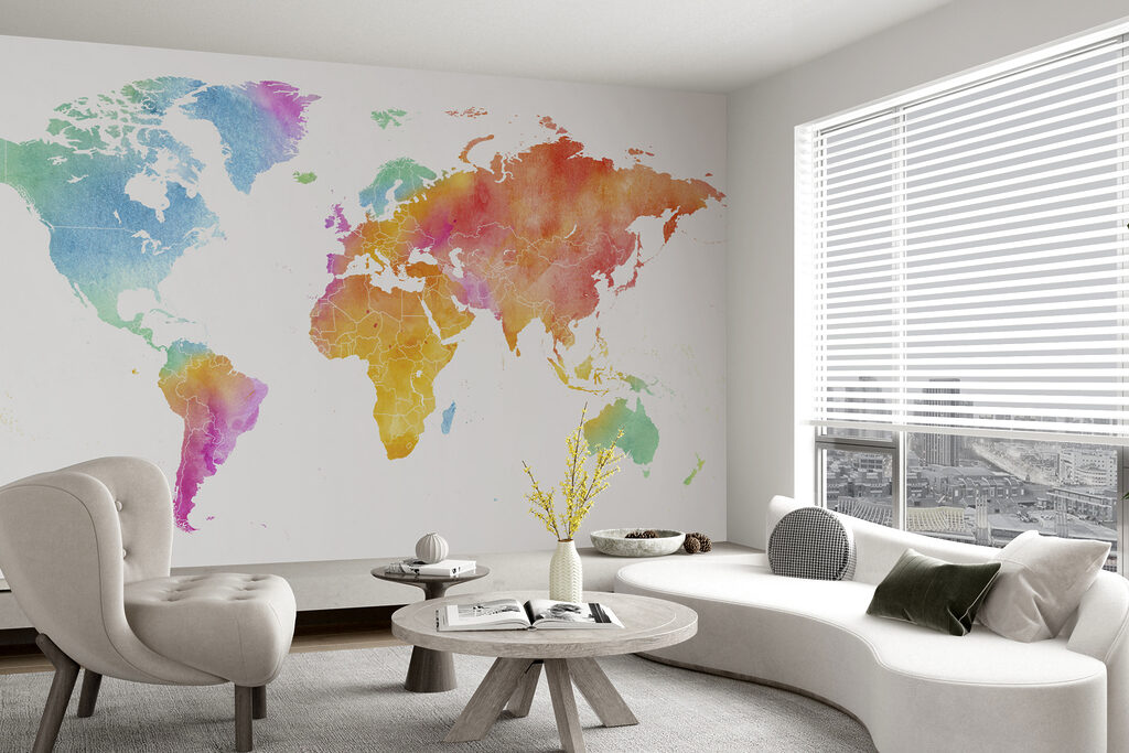 Monde aux couleurs fondues — intérieur 1