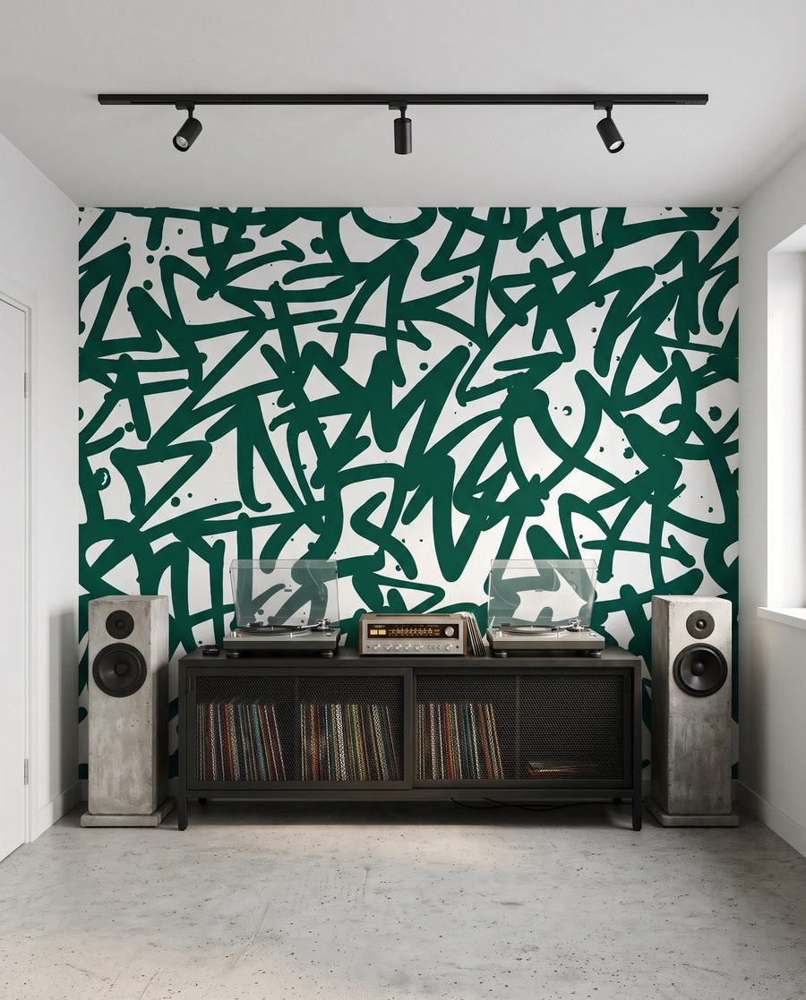 Gribouillis entrecroisés — intérieur 1