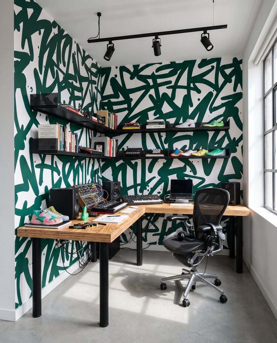 Gribouillis entrecroisés — intérieur 7