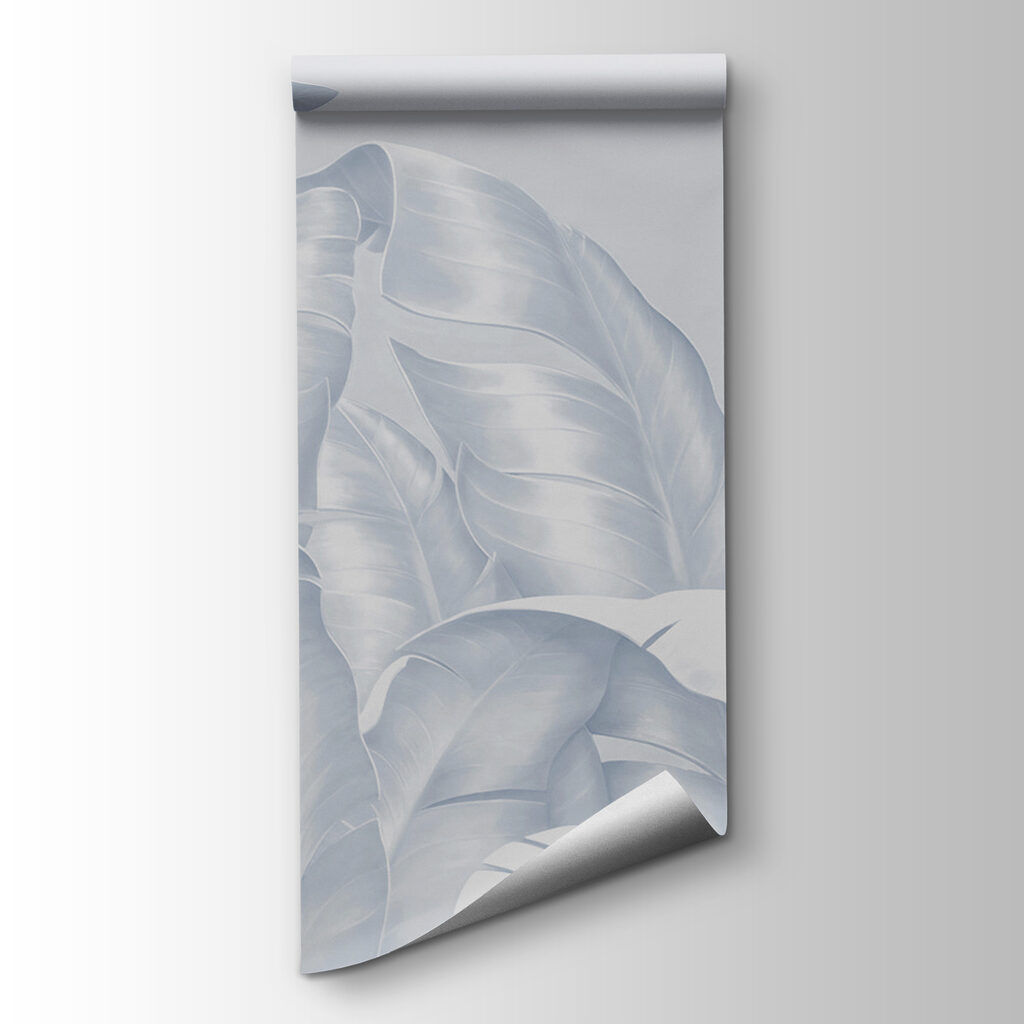 Feuilles pâles qui s’élèvent — vue du produit