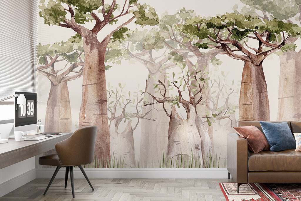 Grands arbres embrumés — intérieur 4