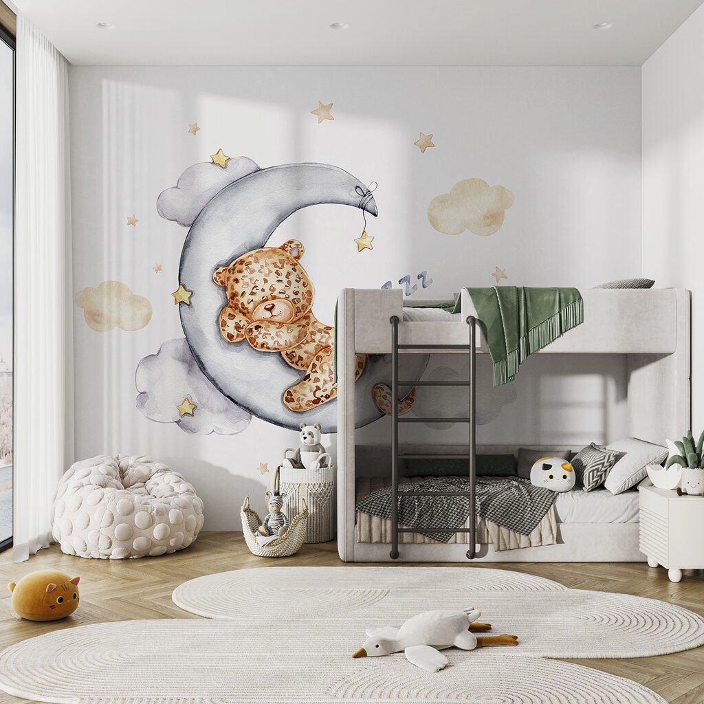 Léopard sur la lune — intérieur 1