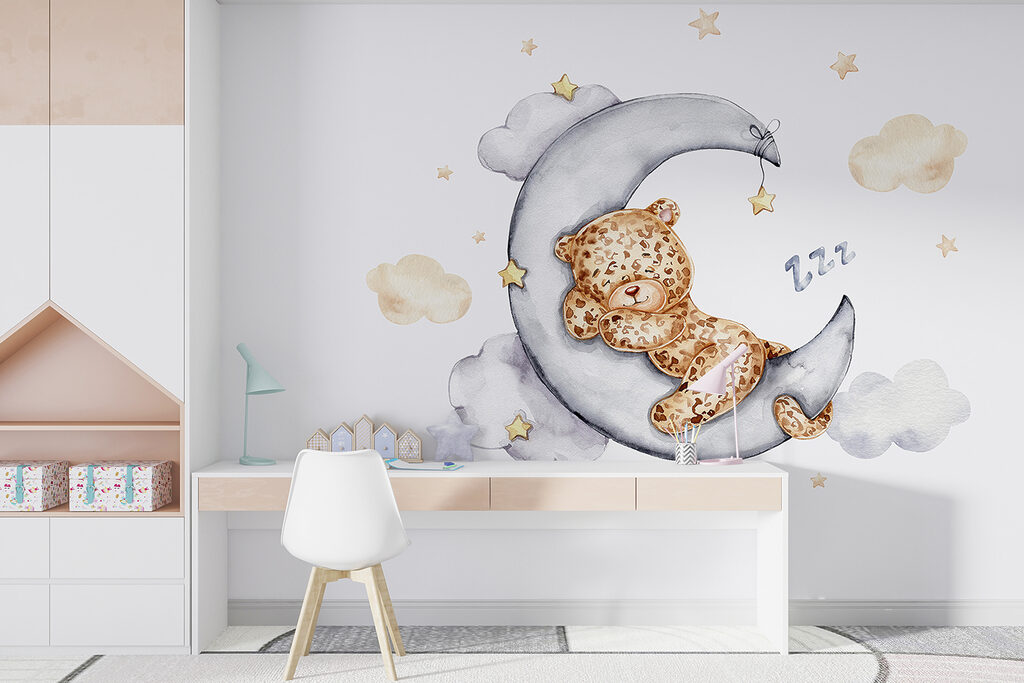 Léopard sur la lune — intérieur 2