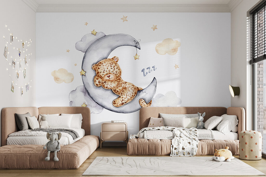 Léopard sur la lune — intérieur 3
