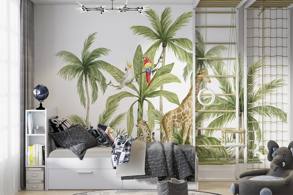 Zèbre et girafe — intérieur 3
