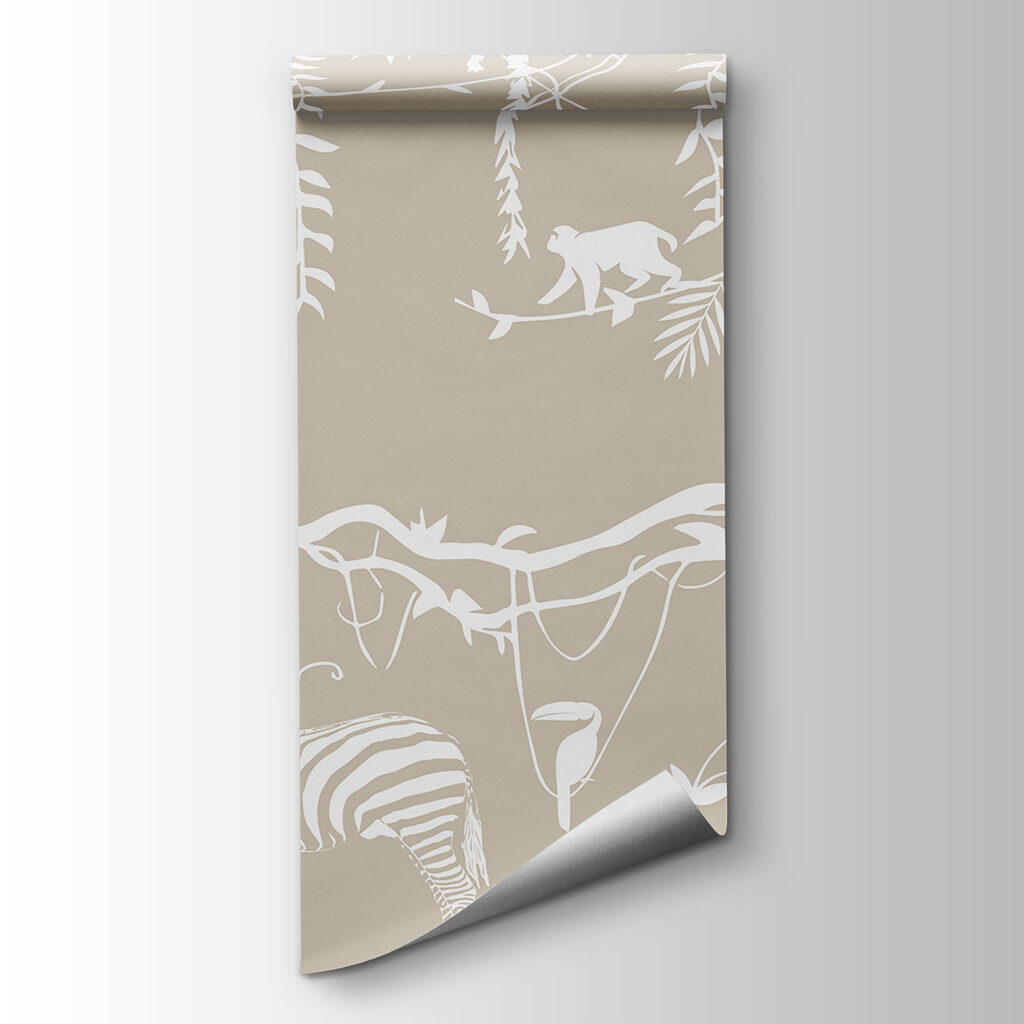 Jungle au trait blanc — vue du produit