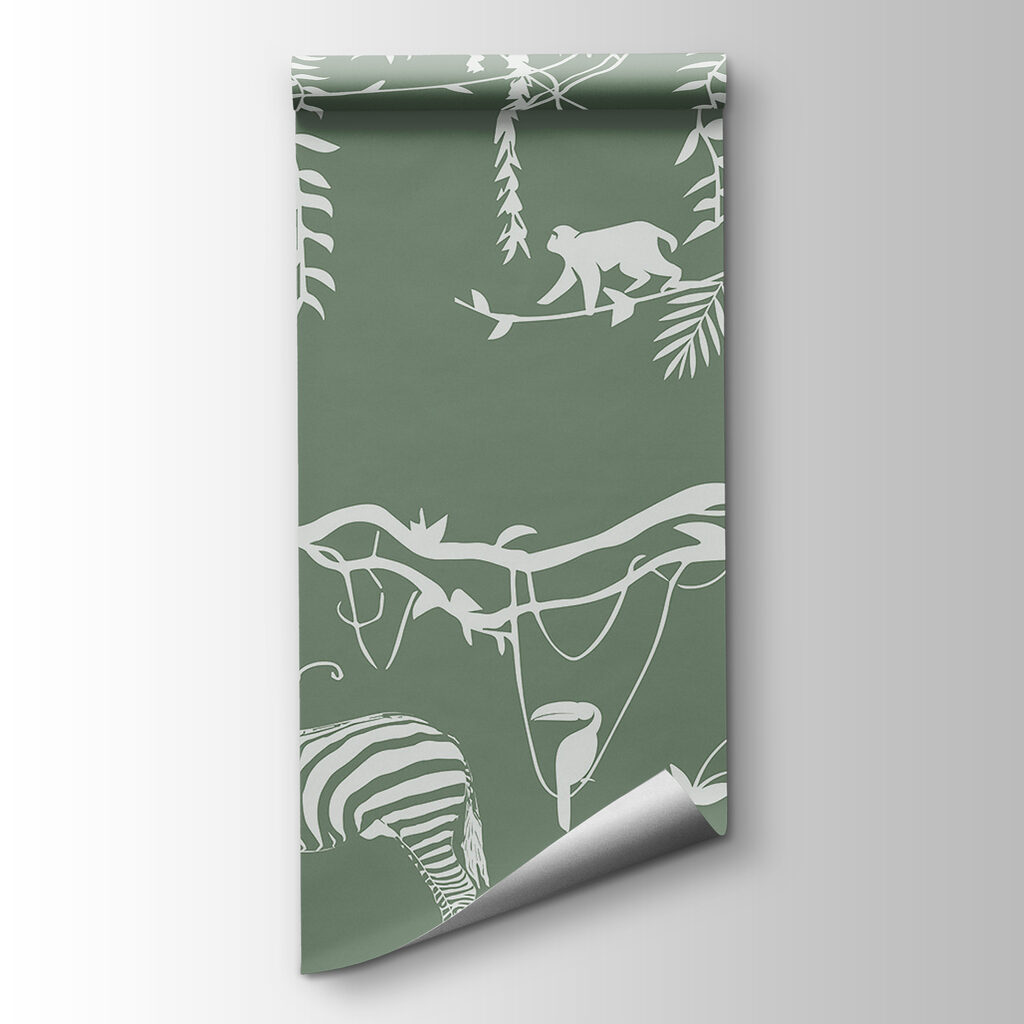 Jungle au trait blanc — vue du produit
