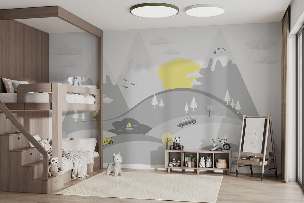 Petites voitures en montagne — intérieur 1