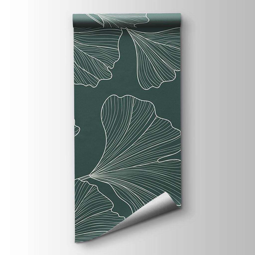 Feuilles sur branches sinueuses — vue du produit