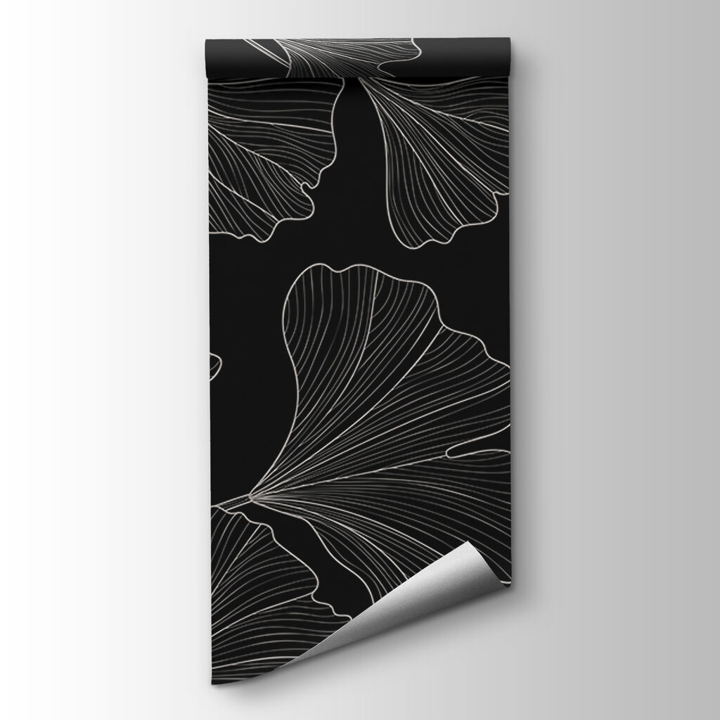 Feuilles sur branches sinueuses — vue du produit