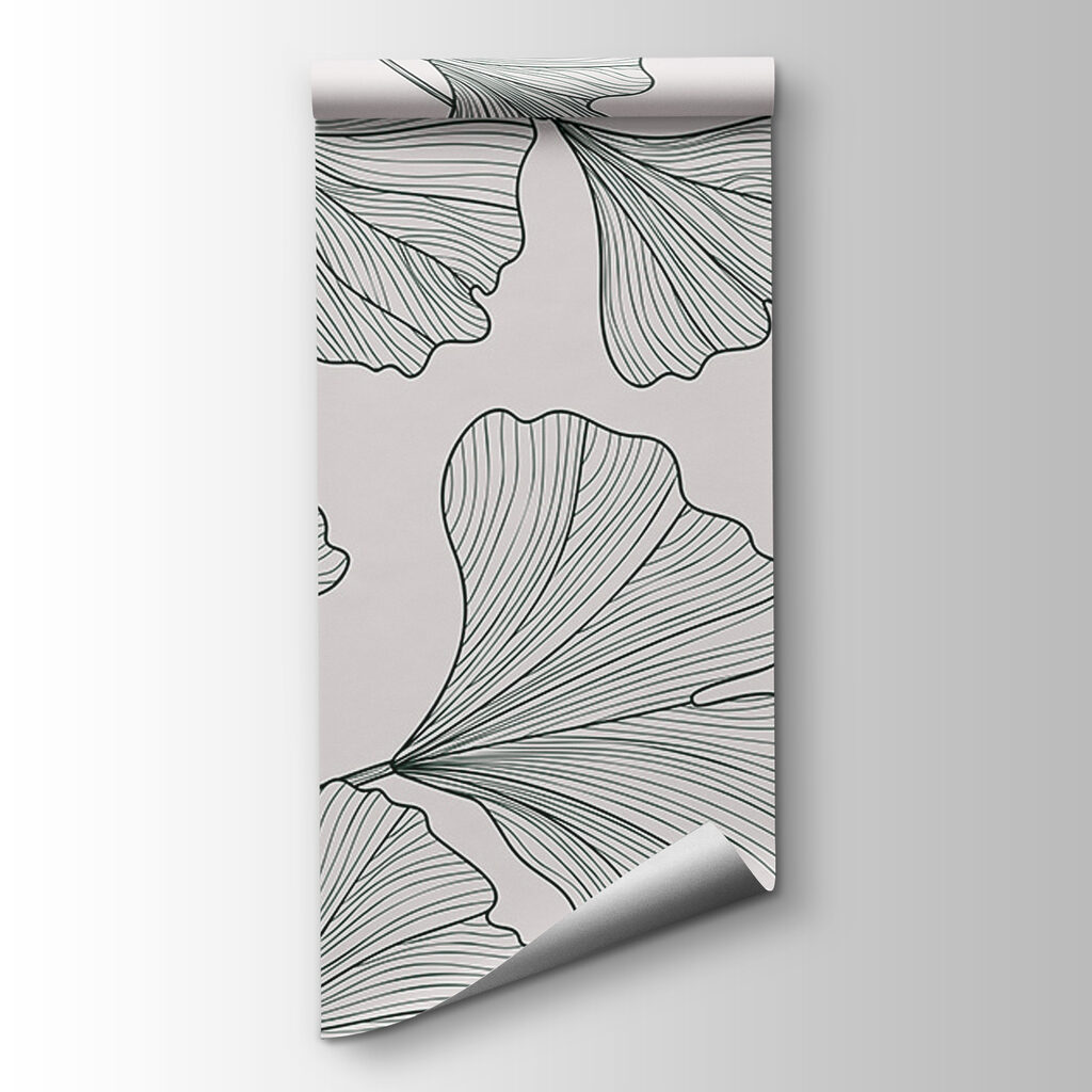 Feuilles sur branches sinueuses — vue du produit