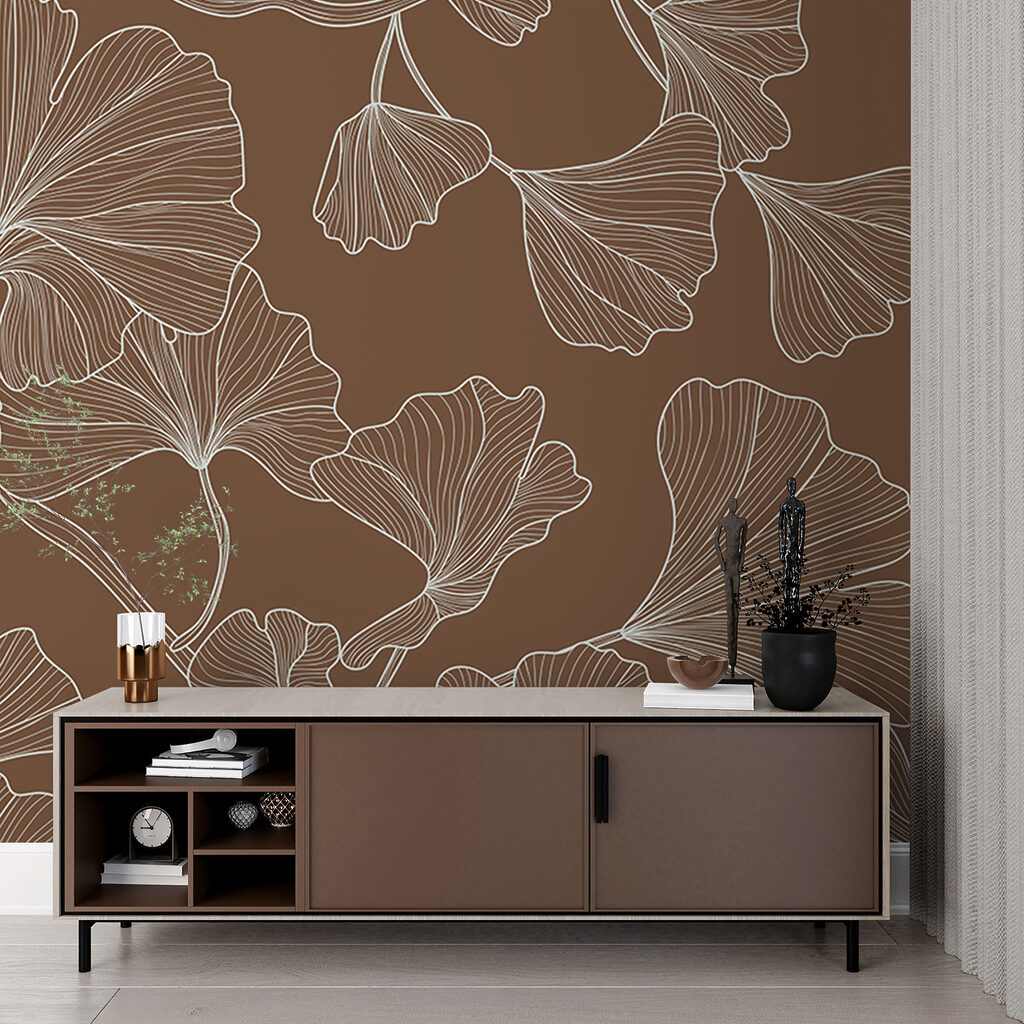 Feuilles sur branches sinueuses — intérieur 2