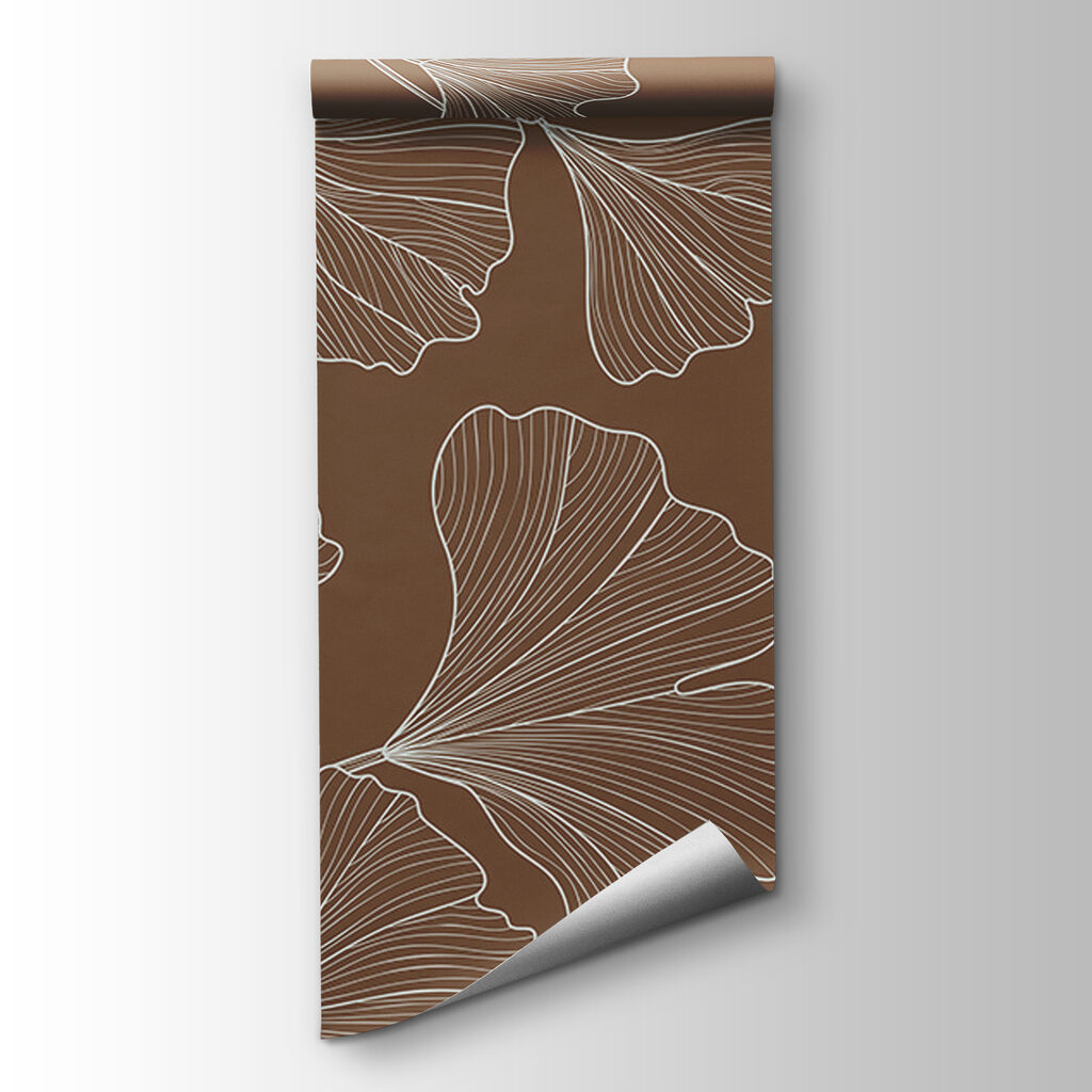 Feuilles sur branches sinueuses — vue du produit