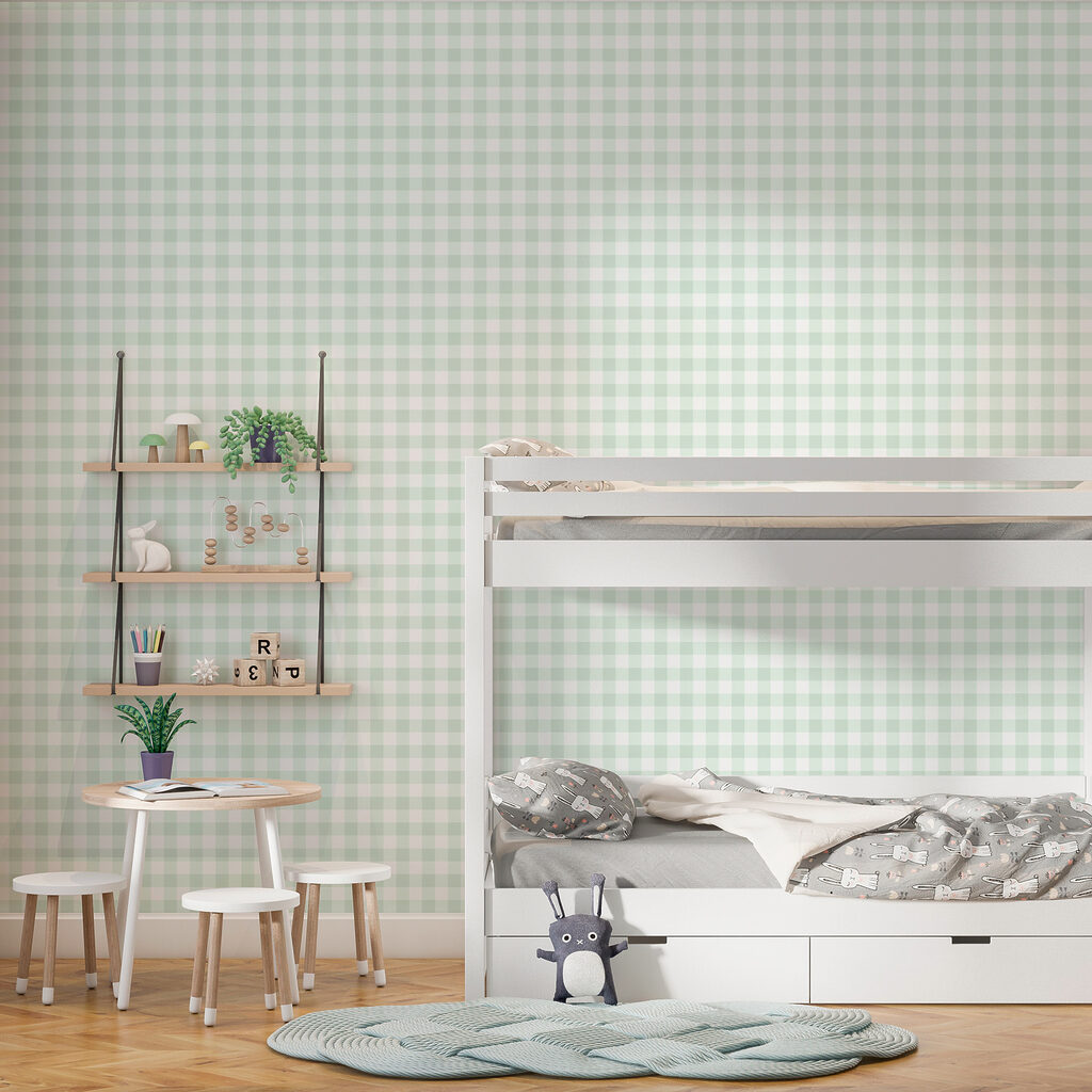 Petits carreaux pastel — intérieur 2
