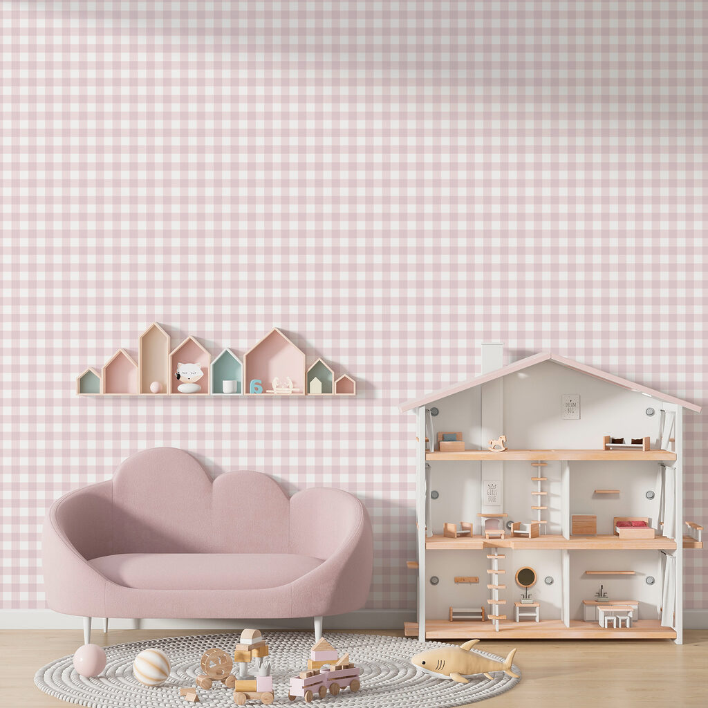 Petits carreaux pastel — intérieur 2