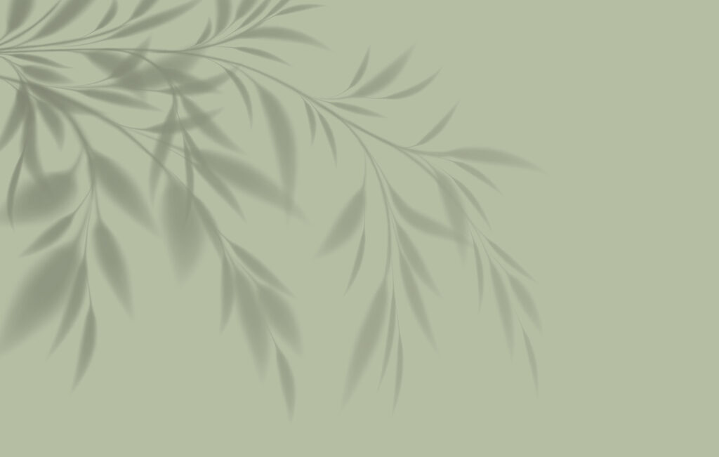 Ombre de feuillage — motif complet