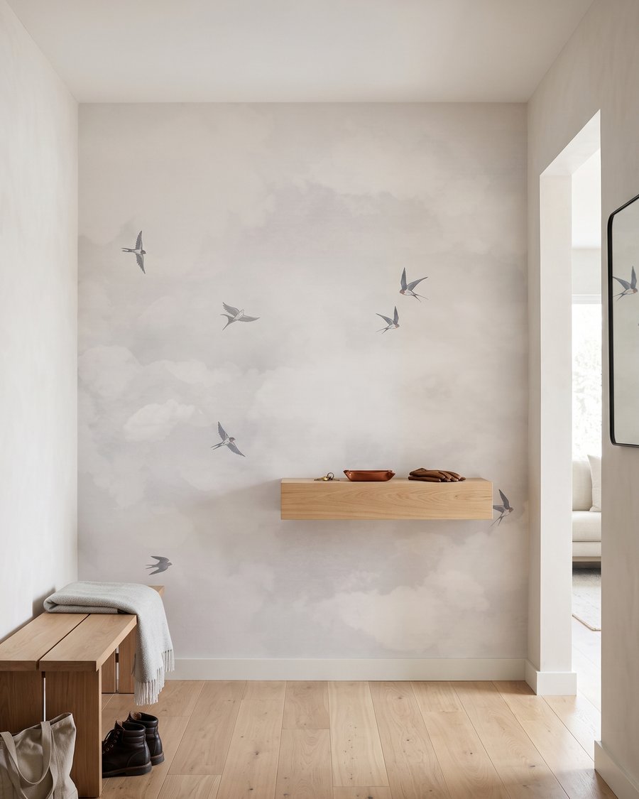 Oiseaux entre les nuages — intérieur 5