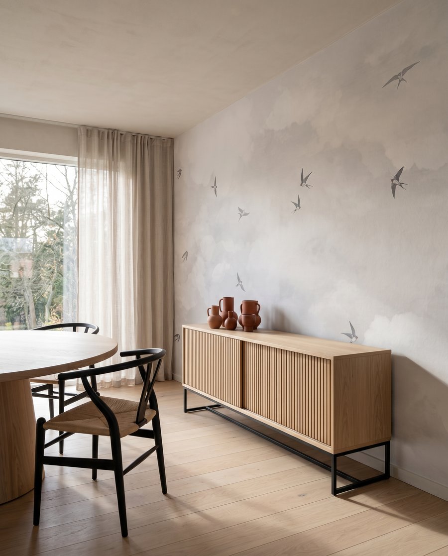 Oiseaux entre les nuages — intérieur 6