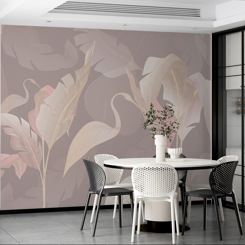 Silhouettes de flamants — intérieur 2