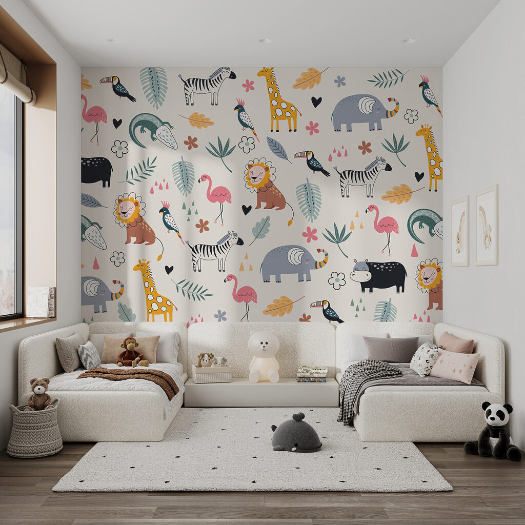 Animaux parmi les plantes — intérieur 2