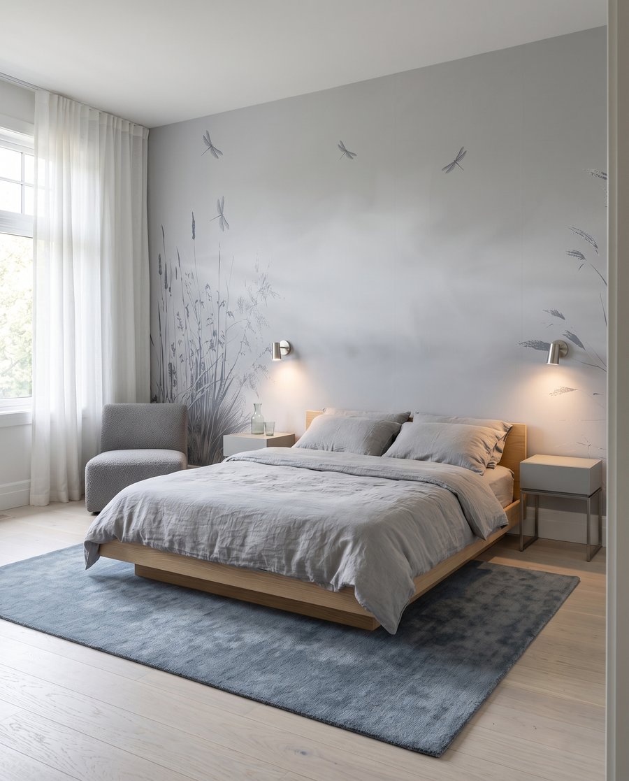 Libellules et roseaux — intérieur 3