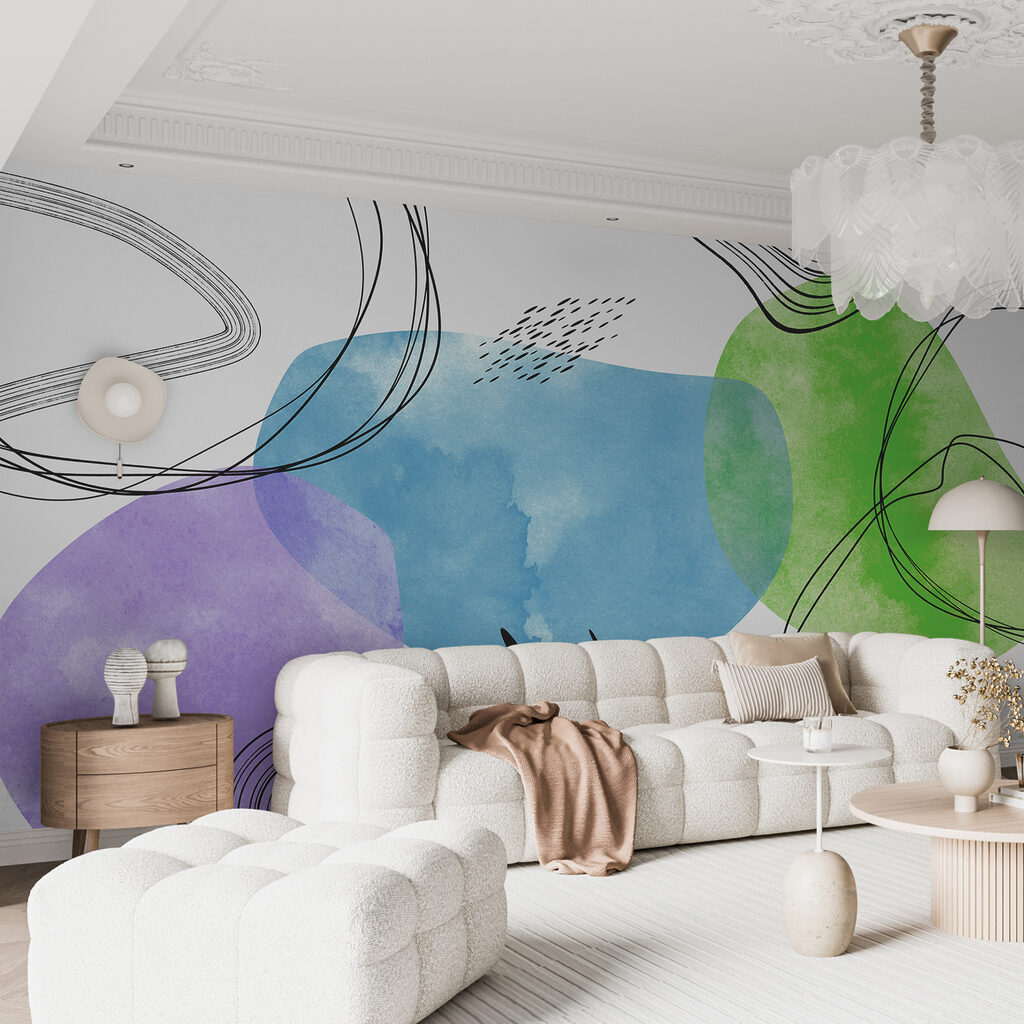 Couleurs et traits noirs — intérieur 2