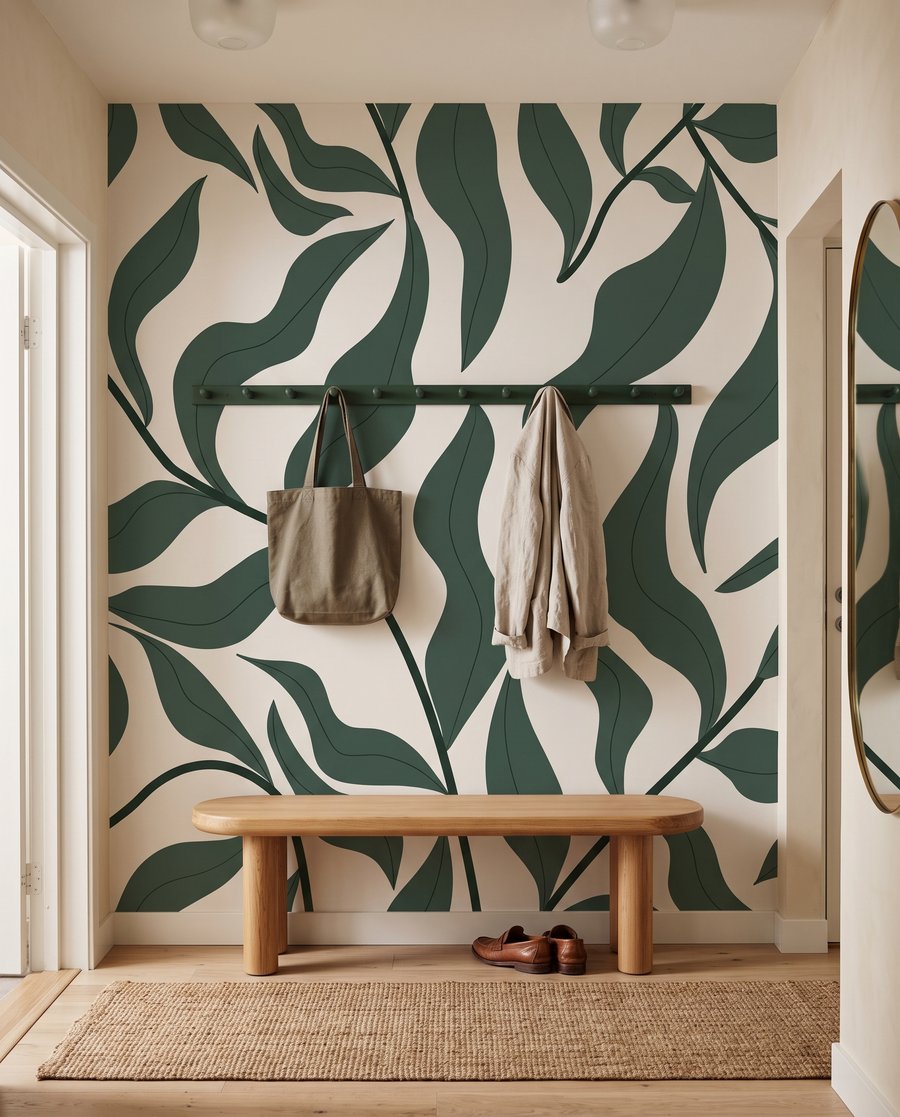 Rameaux en rubans ondulés — intérieur 6