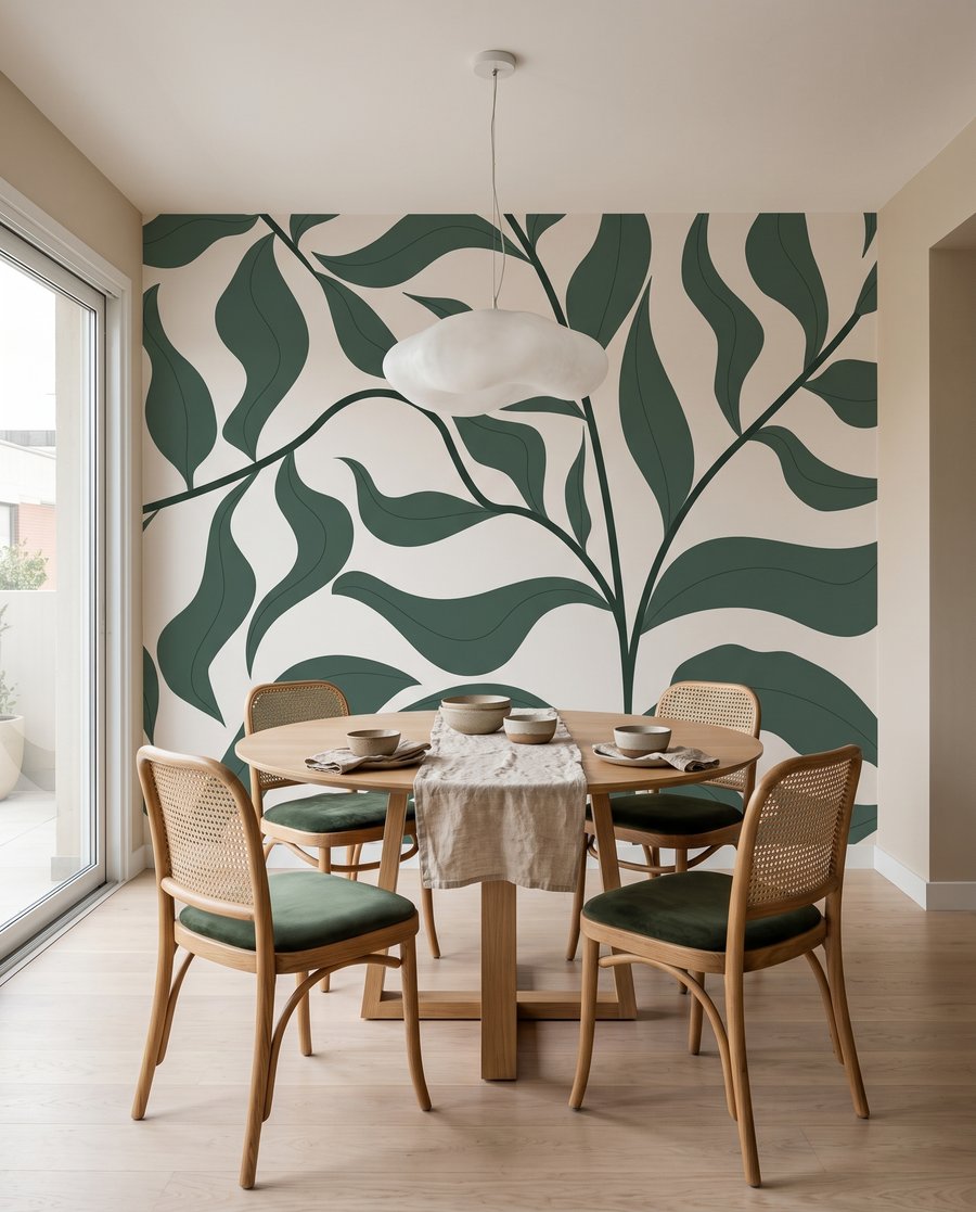 Rameaux en rubans ondulés — intérieur 7