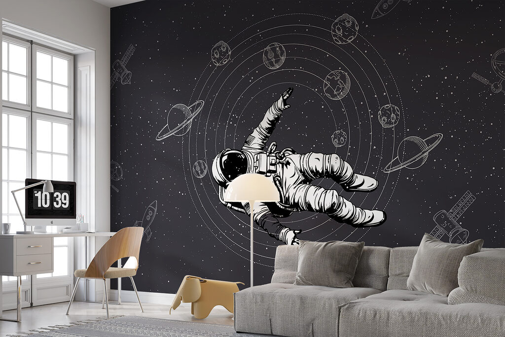 Astronaute entre les orbites — intérieur 2