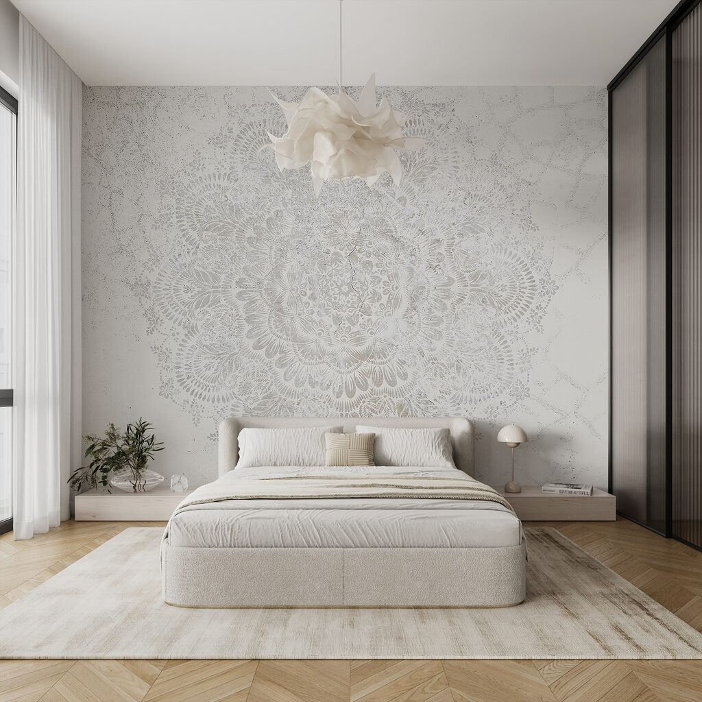 Rosaces blanches — intérieur 1