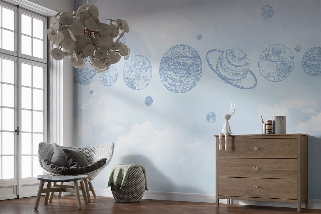 Planètes dans le ciel — intérieur 2