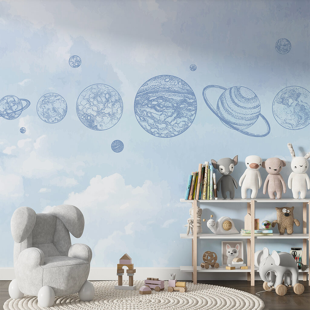 Planètes dans le ciel — intérieur 3