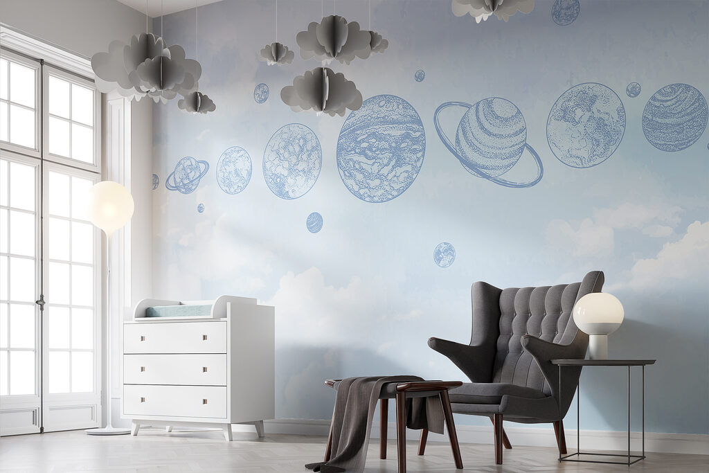 Planètes dans le ciel — intérieur 4