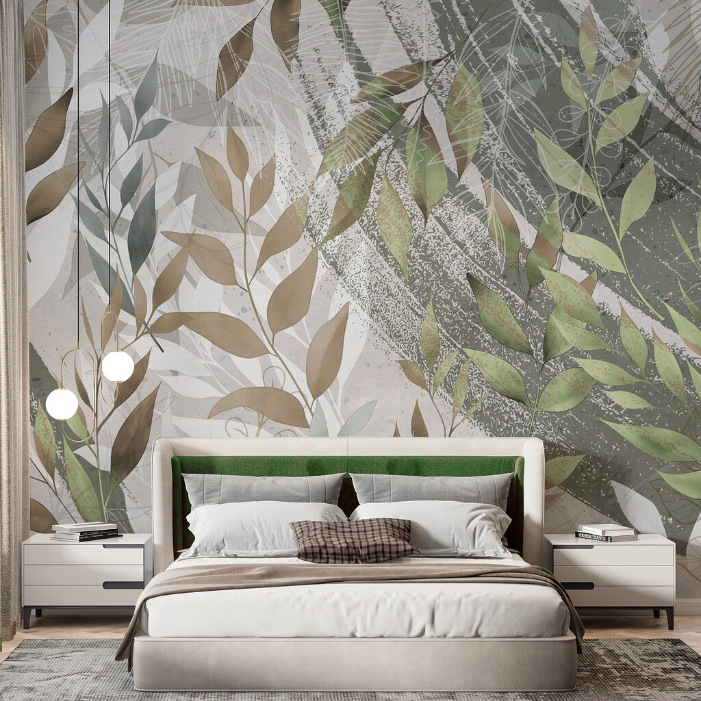 Rameaux sur fond brut — intérieur 3