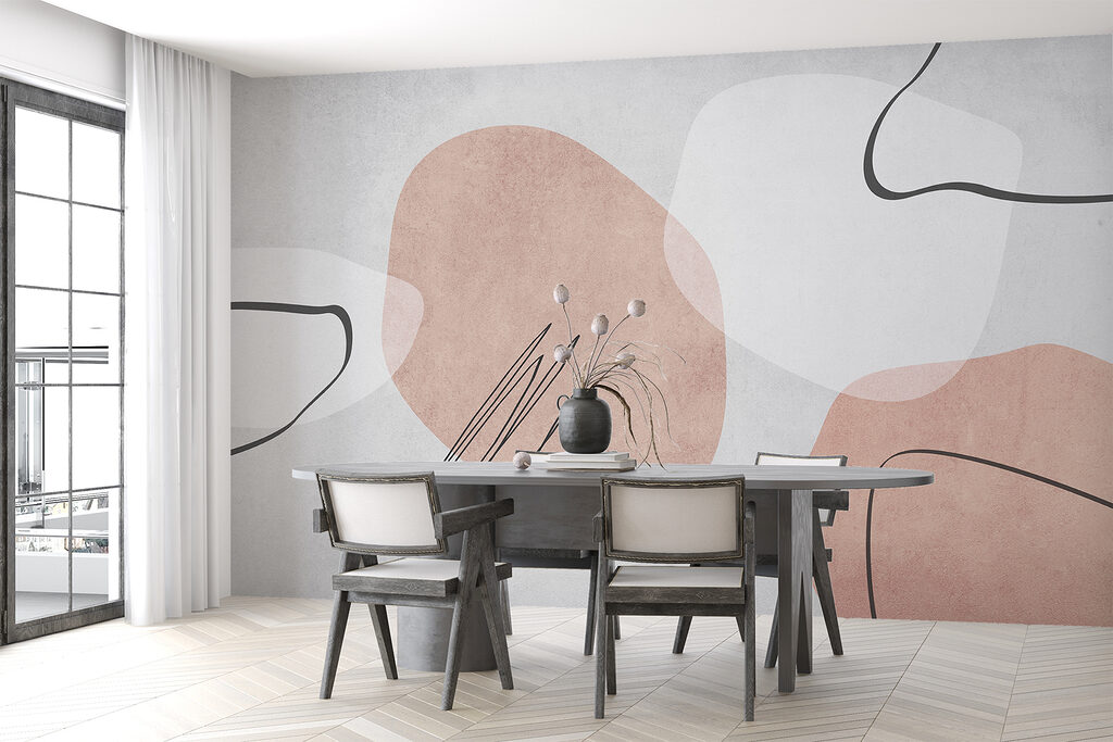 Formes et gribouillis noirs — intérieur 2