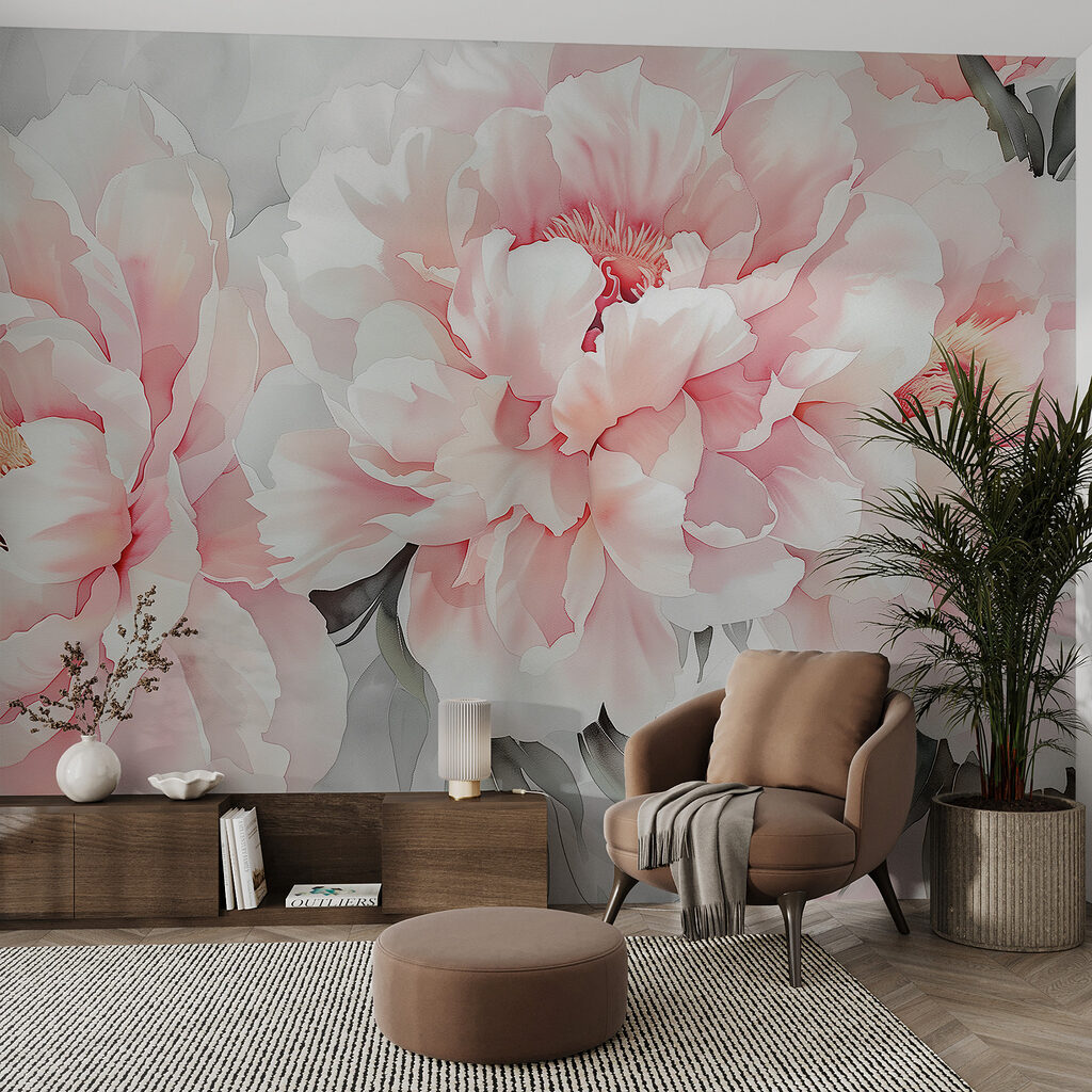 Fleurs roses délicates — intérieur 2