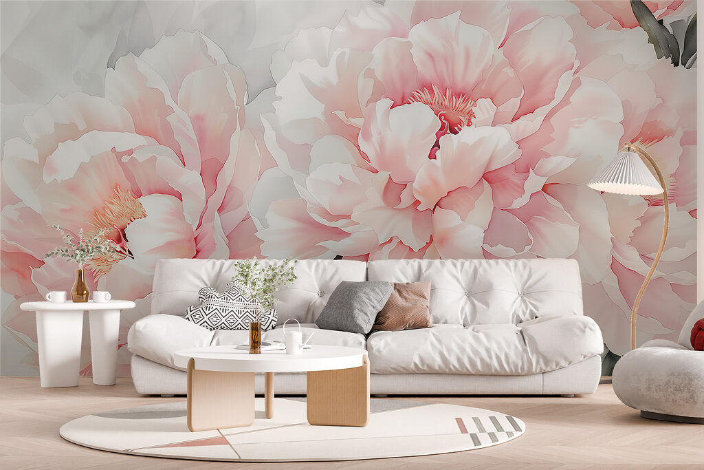 Fleurs roses délicates — intérieur 3