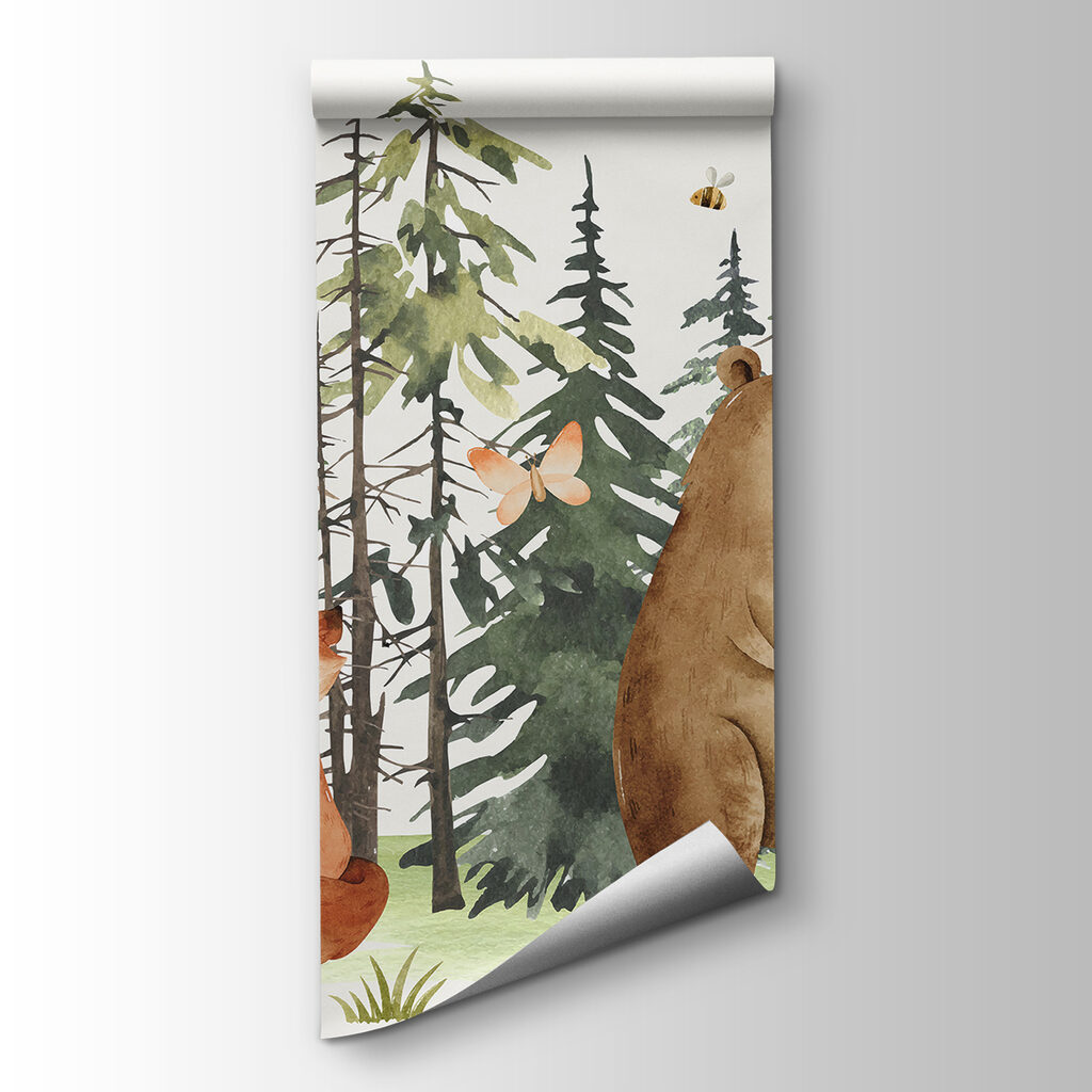 Ours parmi les sapins — vue du produit
