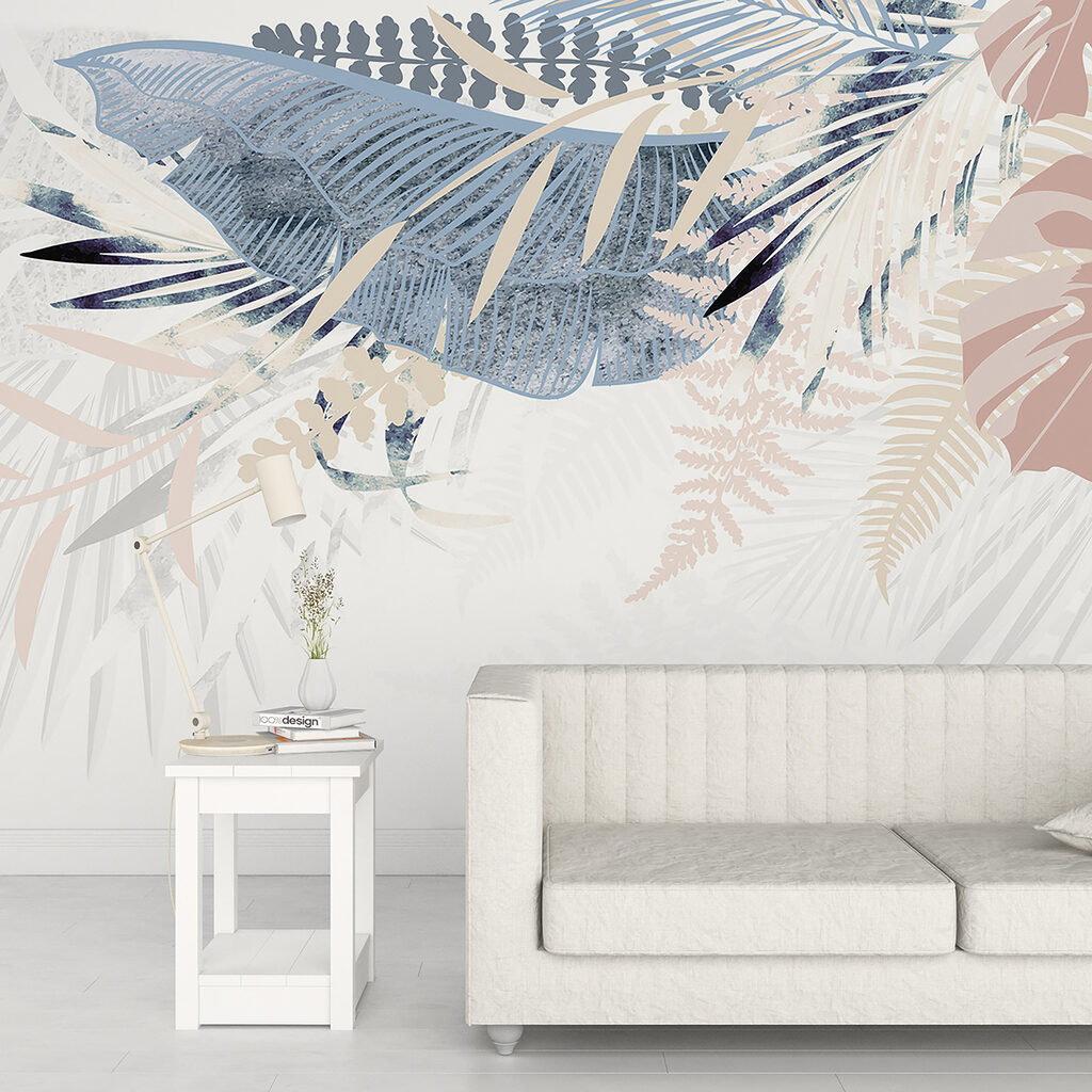 Feuilles tropicales retombantes — intérieur 4