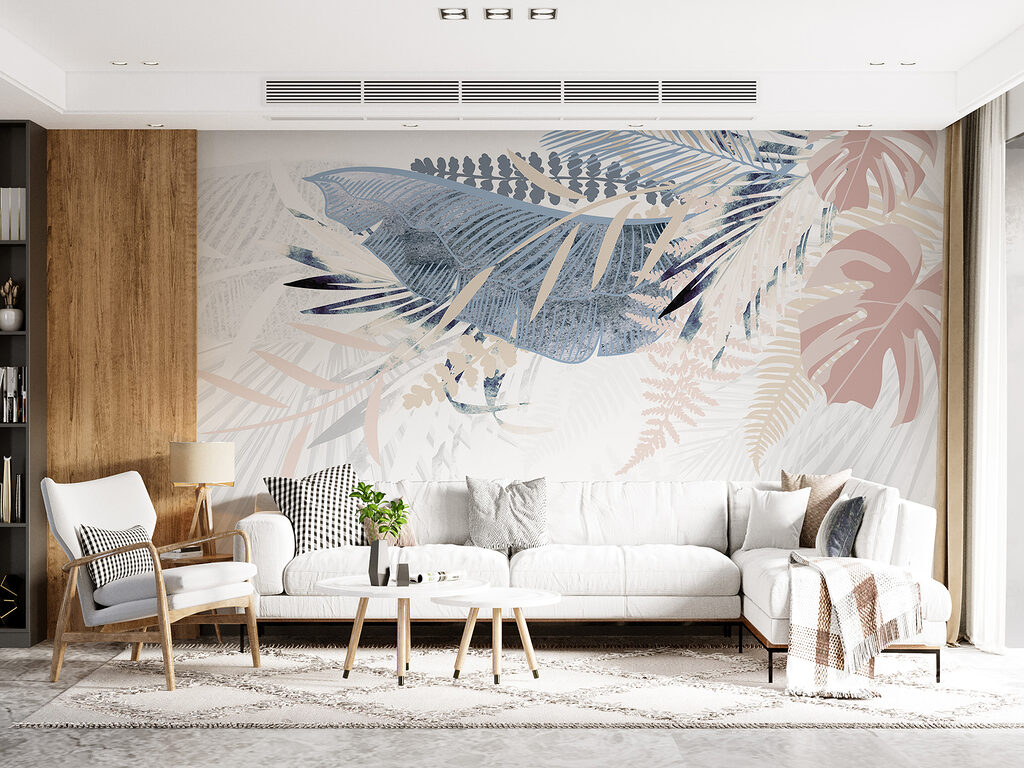 Feuilles tropicales retombantes — intérieur 5