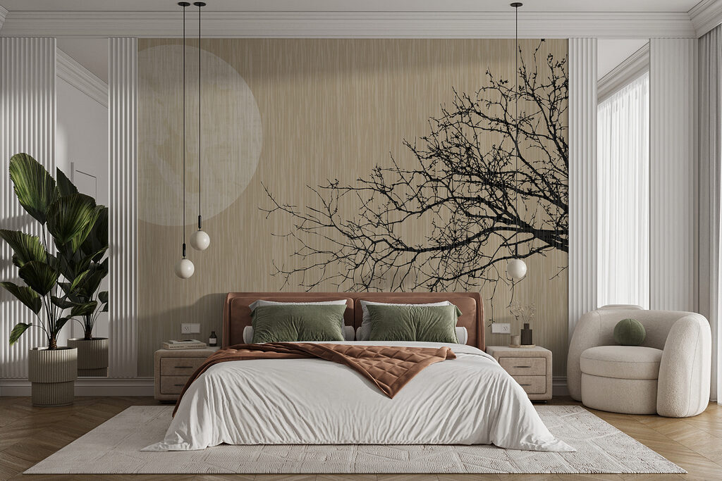 Lune et branche d’hiver — intérieur 1