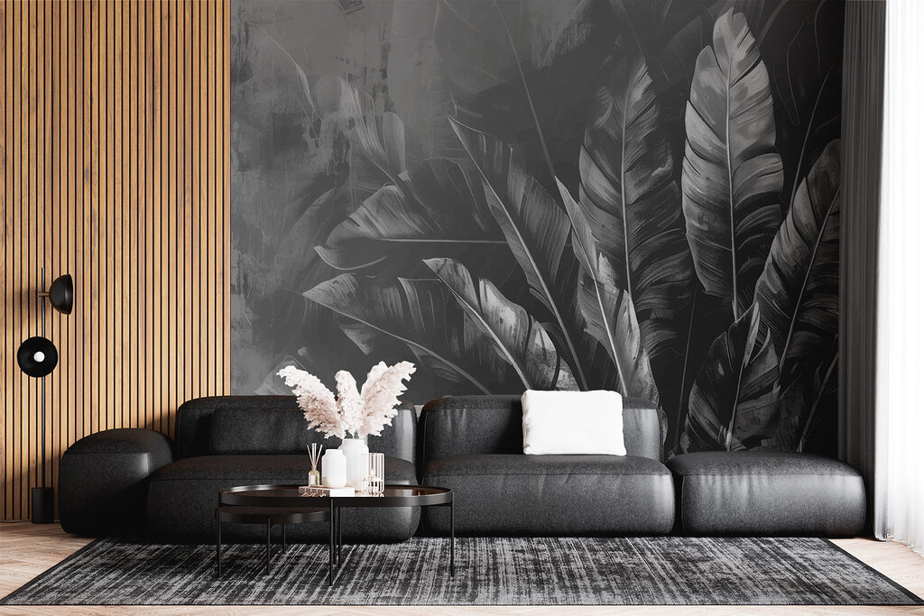 Feuillage monochrome — intérieur 2