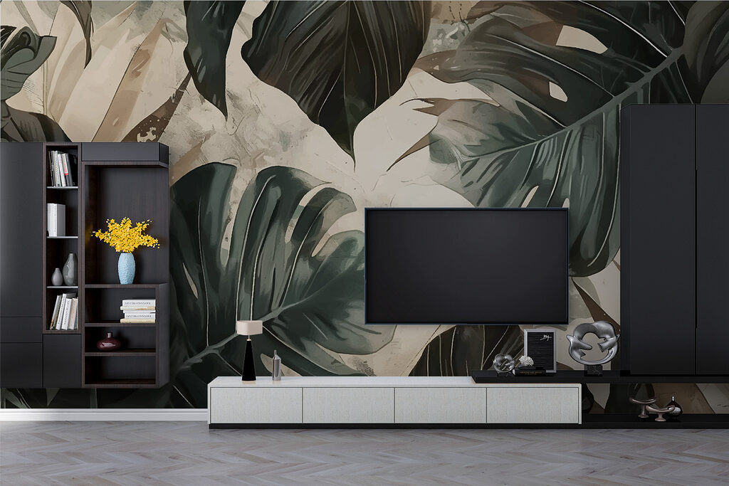 Feuillage à larges touches — intérieur 2
