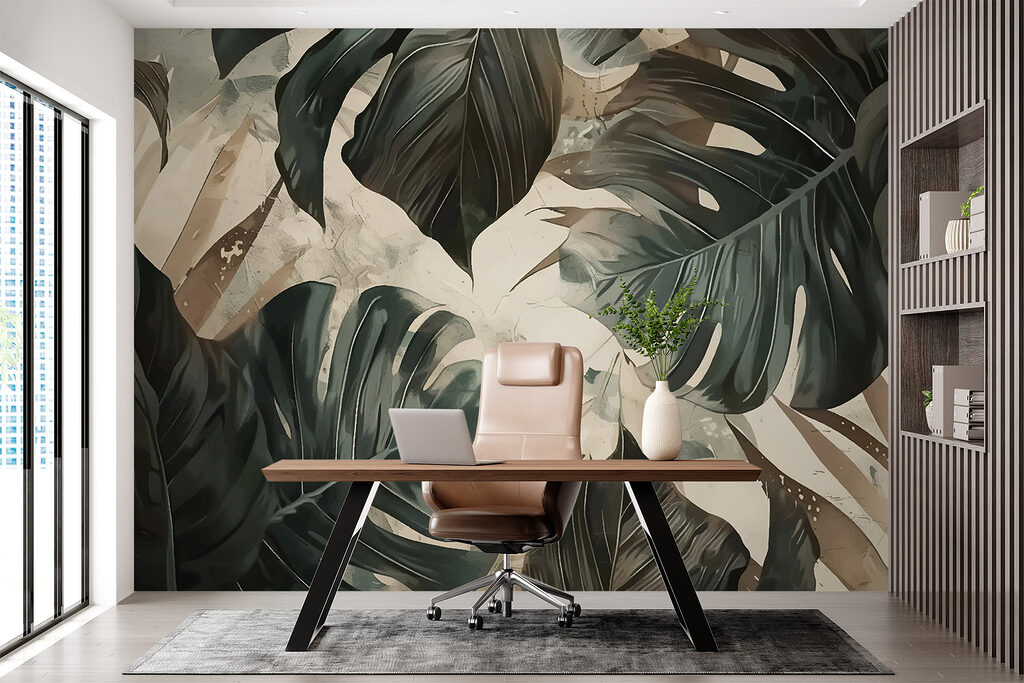 Feuillage à larges touches — intérieur 3