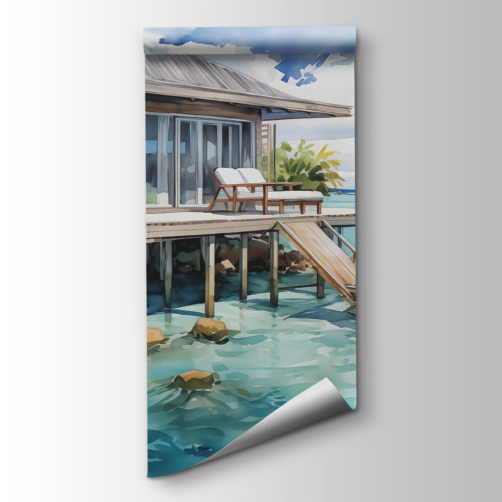 Maison sur pilotis — vue du produit