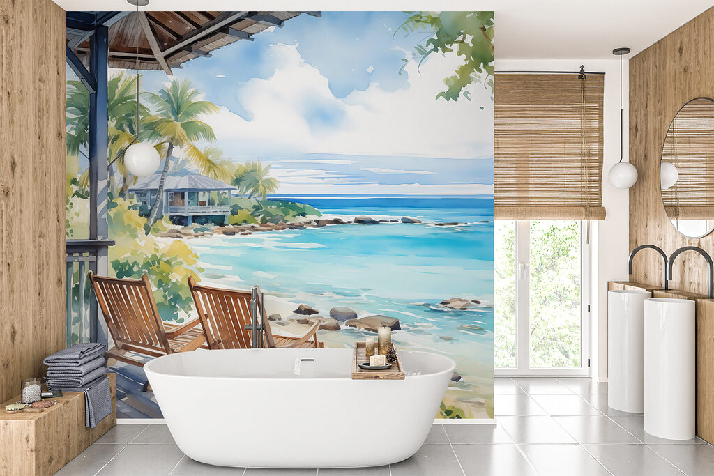 Terrasse sur la mer — intérieur 2
