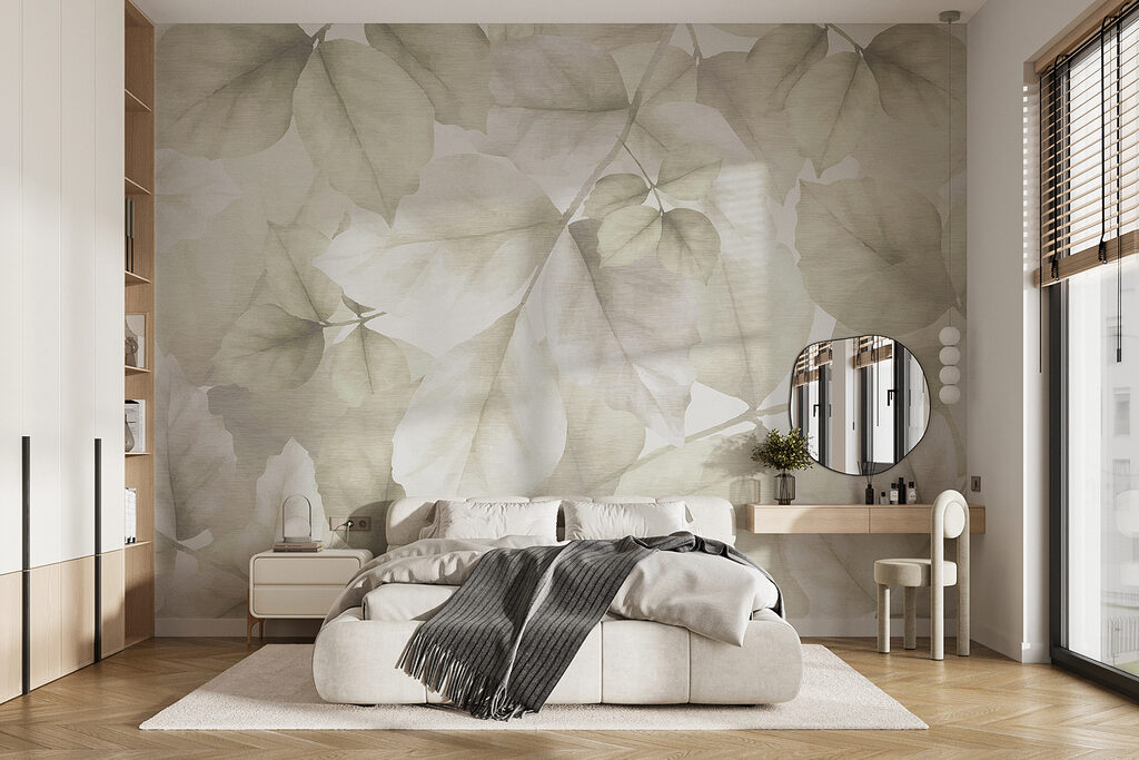Feuilles en ombres translucides — intérieur 2